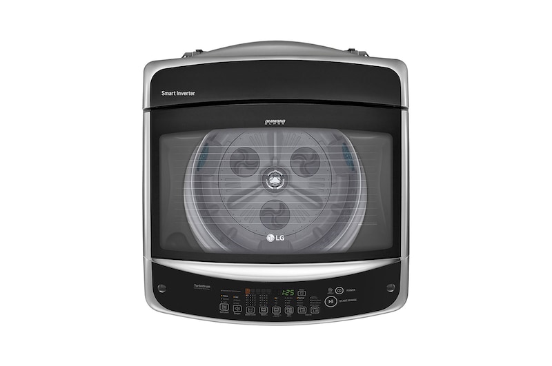 LG  غسالة تحميل علوي 18kg مزودة بمحول ذكي, Smart Motion, التشخيص الذكي, T1866NEFTU