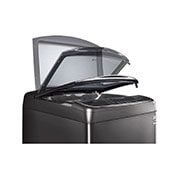 LG غسالة 18.5 كيلو تحميل علوي ,موتور الدفع المباشر , خاصية TurboWash 3D, باب هيدروليك للغلق الهادئ , بخار, T1993EFHSC2
