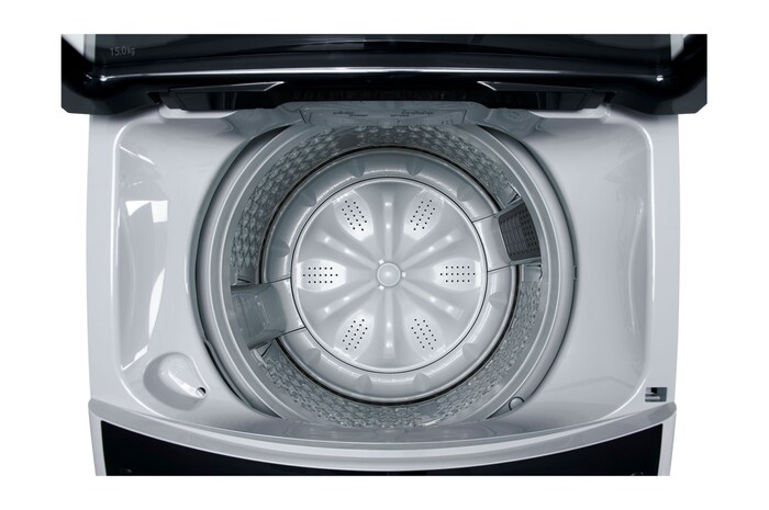 LG غسالة ملابس فوق اوتوماتيك 19 كيلو | ذكاء اصطناعي | فضي, T19H3SDHTG