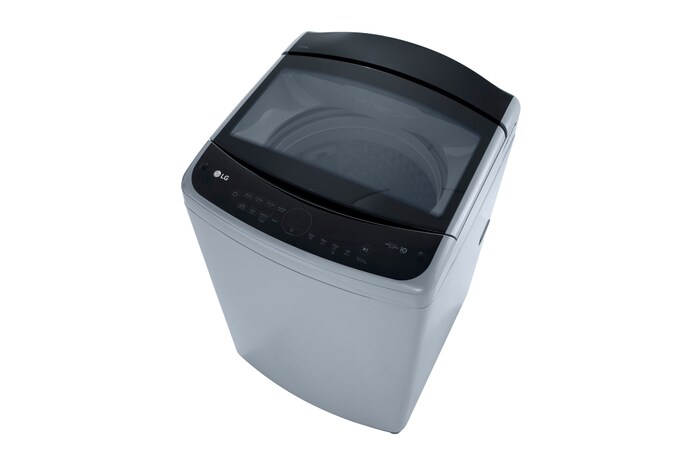 LG غسالة ملابس فوق اوتوماتيك 19 كيلو | ذكاء اصطناعي | فضي, T19H3SDHTG