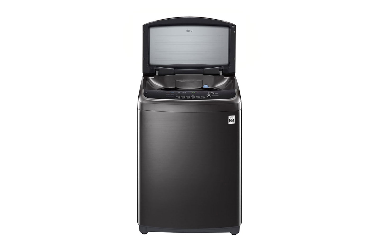 LG غسالة 22 كيلو تحميل علوي ,موتور الدفع المباشر ,خاصية Turbo Wash 3D باب هيدروليك للغلق الهادئ ,بخار, T2293EFHSC