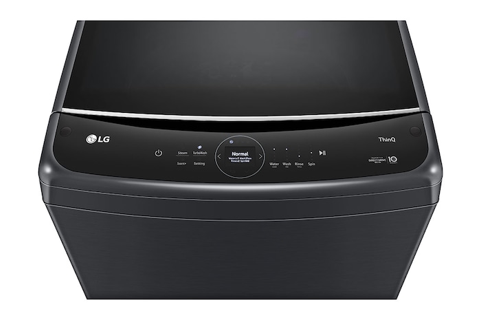 LG غساله 23 كيلو تحميل علوي بتكنولوجيا بموتور دفع مباشر بالذكاء الاصطناعي وتربو واش 39 دقيقه , T23H9EFHST