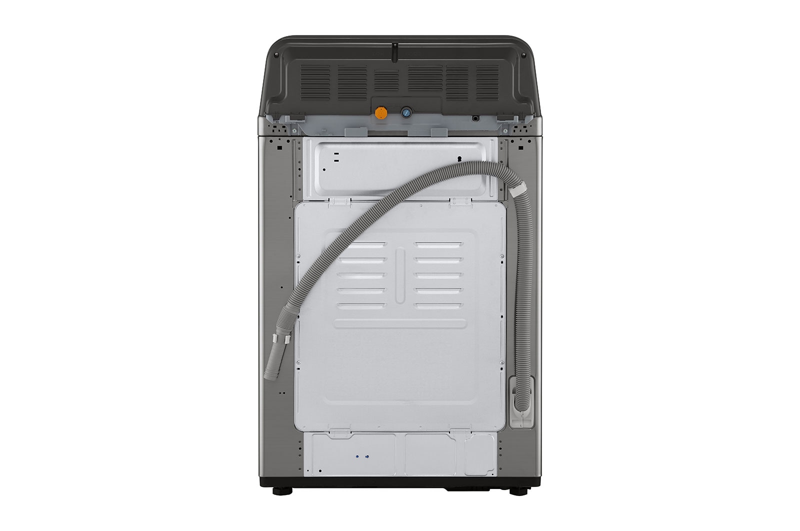 LG غسالة 25 كيلو تحميل علوي ,موتور الدفع المباشر ,خاصية Turbo Wash 3D باب هيدروليك للغلق الهادئ ,بخار, T2572EFHST