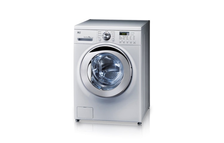المنظر الأمامي لـ غسالة سعة 8 كجم / مجفف سعة 4 كجم يعمل بتقنية Direct Drive WD-12316RDK