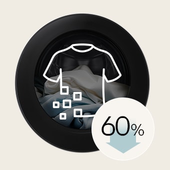 ‎صورة توضح تقليل انبعاثات الألياف الدقيقة بنسبة تصل إلى 60%