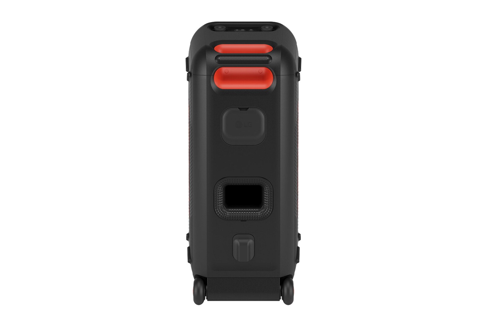 Front view of back side