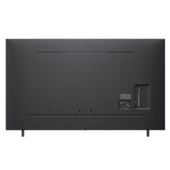 Rear view of LG NanoCell NANO80 TV.
