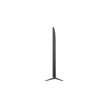 Left-facing side view of LG NanoCell NANO80 TV.