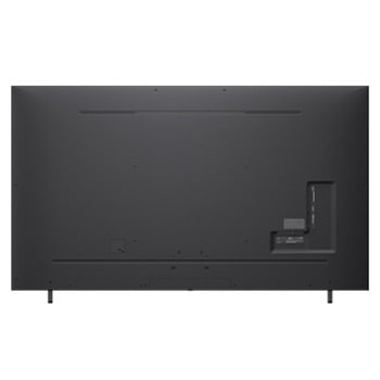 Rear view of LG NanoCell NANO80 TV.