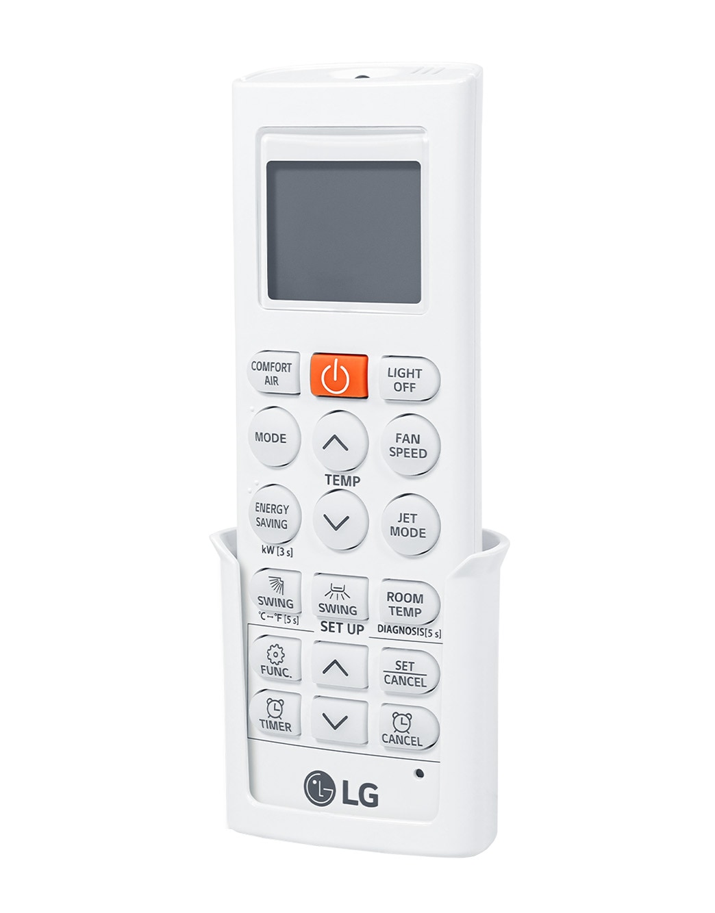 ALLIMITY Telecomando Condizionatore Compatibile con LG AC A/C AKB75415319 AKB 75415319