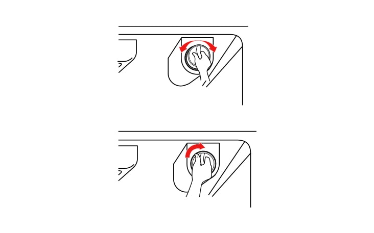 Take the new cartridge out of it is packaging and remove protective cover from the o rings With cartridge knob in the vertical position push the new filter cartridge into the cover until it stops If you can turn the filter from side to side it is not fully inserted Push it in firmly and twist it into place You will hear the snap when it clicks into place Using it is handle twist the cartridge clockwise about one quater turn You will hear the snap when it clicks into place