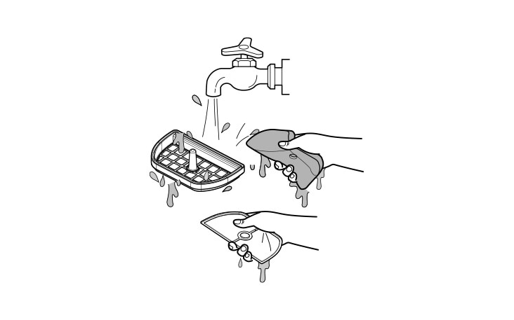 Wash the filters thoroughly in running water Clean the filters at least once a month