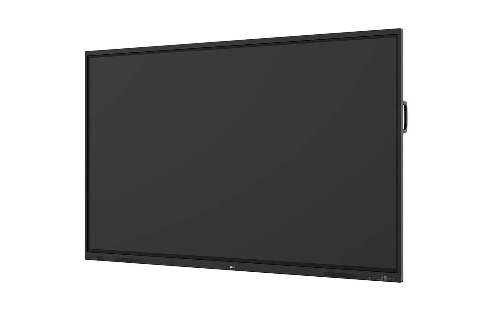 LG CreateBoard Standard, -45 degree side view, 55TR3DQ-B