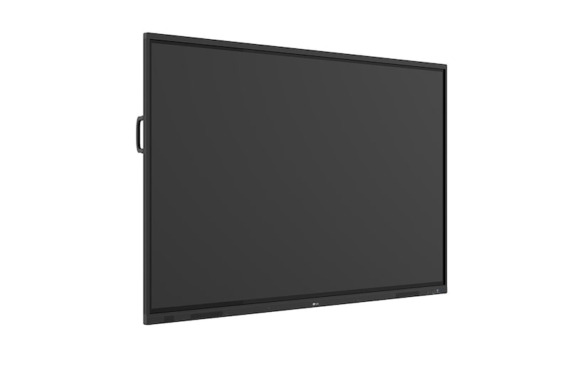 LG CreateBoard Standard, +45 degree side view, 55TR3DQ-B