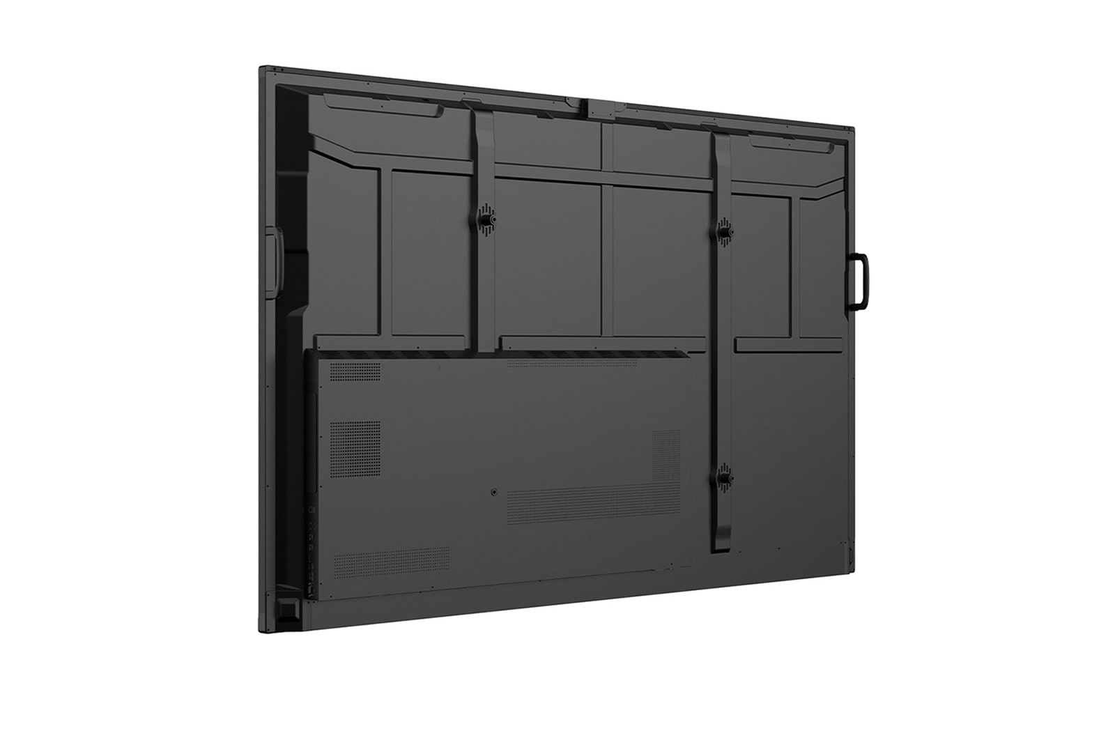 LG CreateBoard Standard, -45 degree rear side view, 55TR3DQ-B