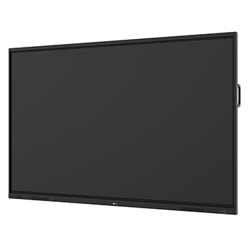 LG CreateBoard Standard, -45 degree side view, 55TR3DQ-B