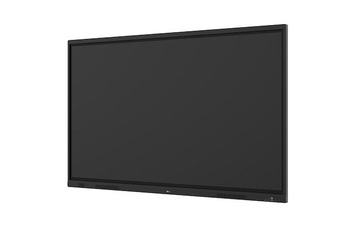 LG CreateBoard Standard, -45 degree side view, 65TR3DQ-B