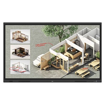 Front view of LG CreateBoard Standard 65TR3DQ-B