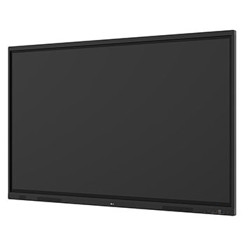 LG CreateBoard Standard, -45 degree side view, 65TR3DQ-B