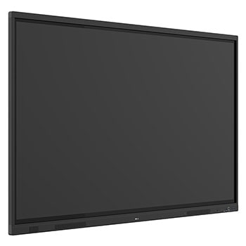 LG CreateBoard Standard, +45 degree side view, 65TR3DQ-B