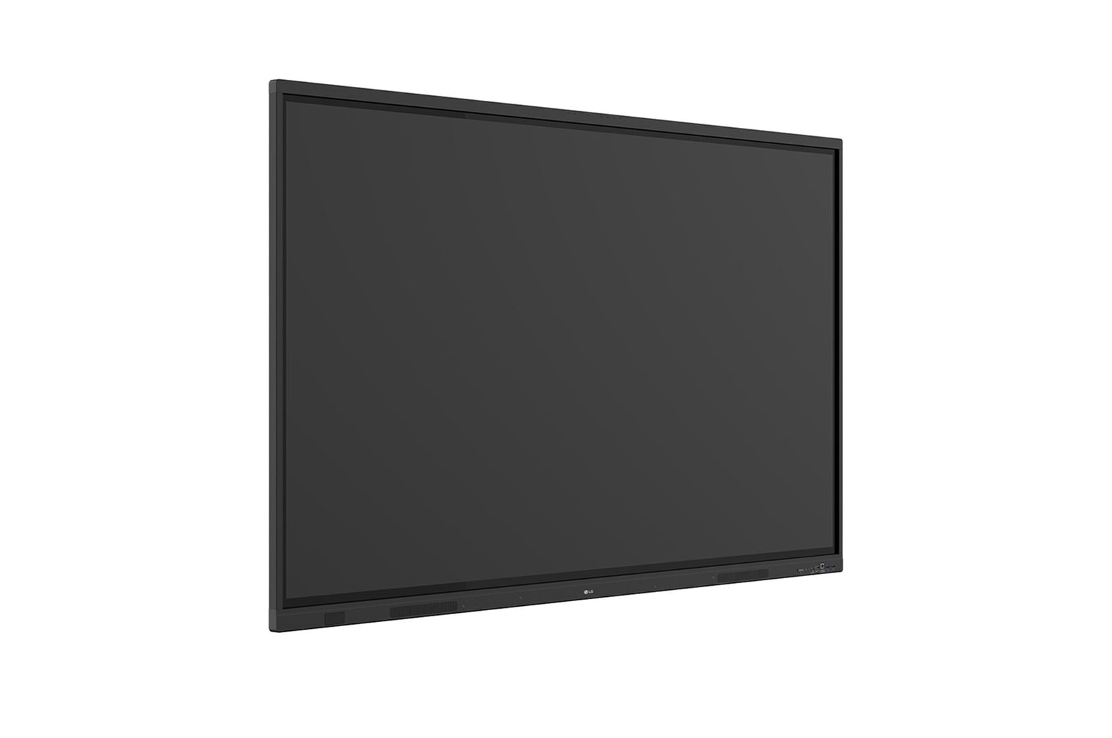 LG CreateBoard Standard, +45 degree side view, 75TR3DQ-B