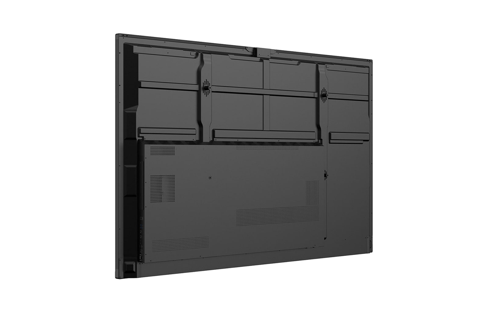 LG CreateBoard Standard, -45 degree rear side view, 75TR3DQ-B