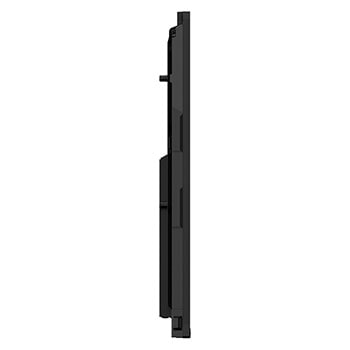 LG CreateBoard Standard, +90 degree side view, 75TR3DQ-B