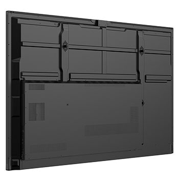 LG CreateBoard Standard, -45 degree rear side view, 75TR3DQ-B