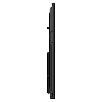 LG CreateBoard Standard, +90 degree side view, 86TR3DQ-B
