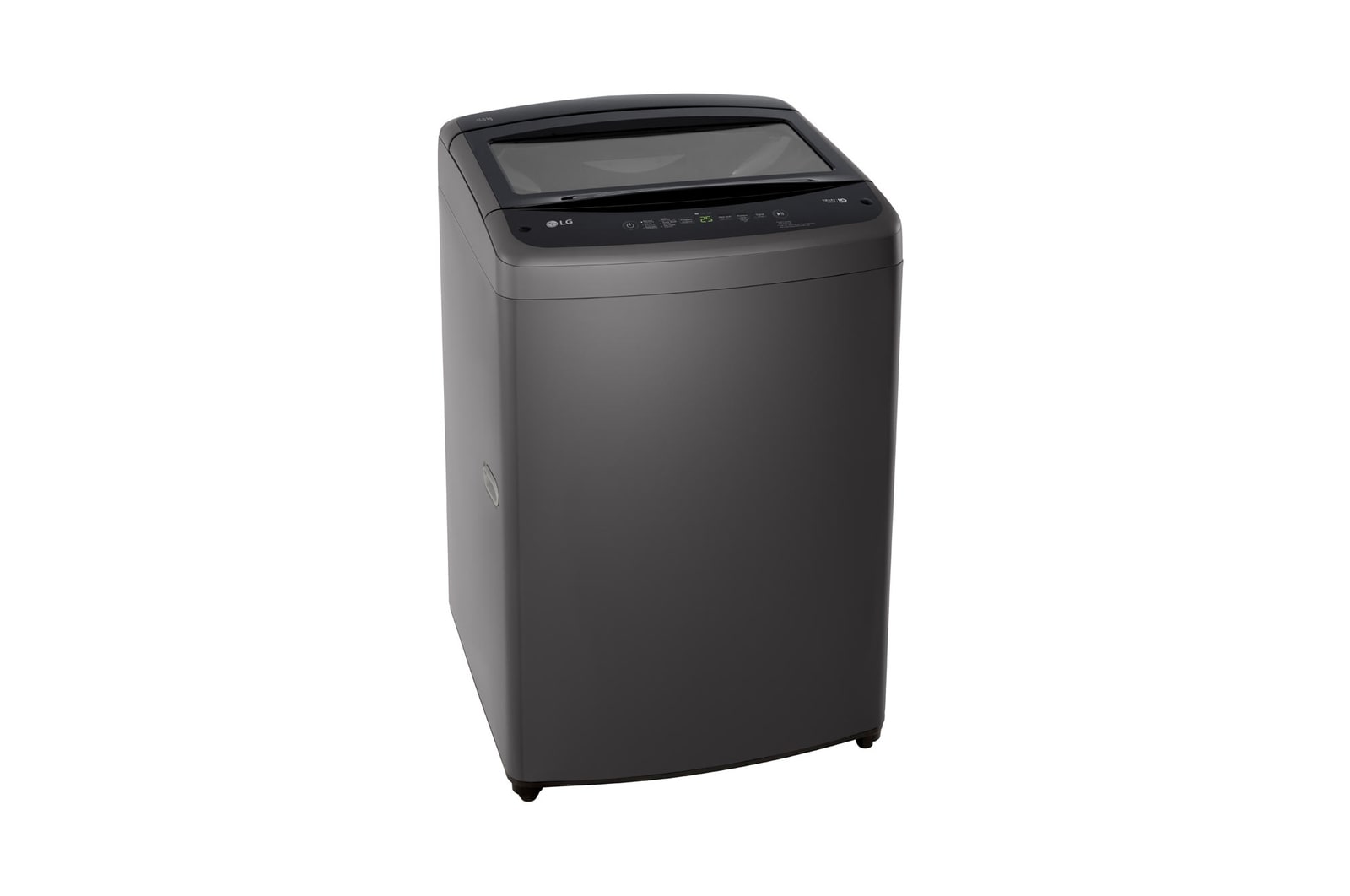 غسالة جديدة علوية التحميل سعة 15 كجم باللون الأسود