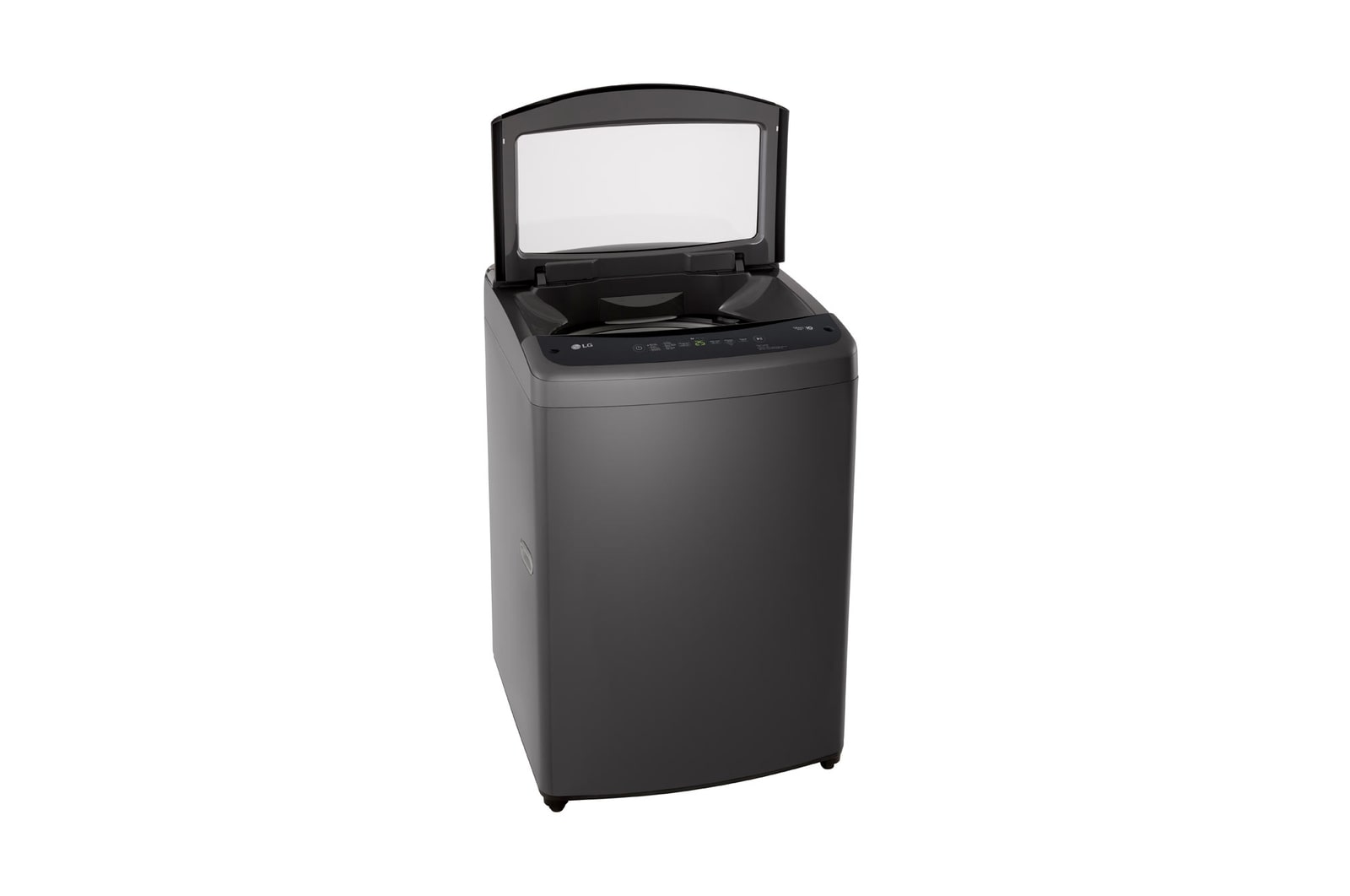 غسالة جديدة علوية التحميل سعة 15 كجم باللون الأسود