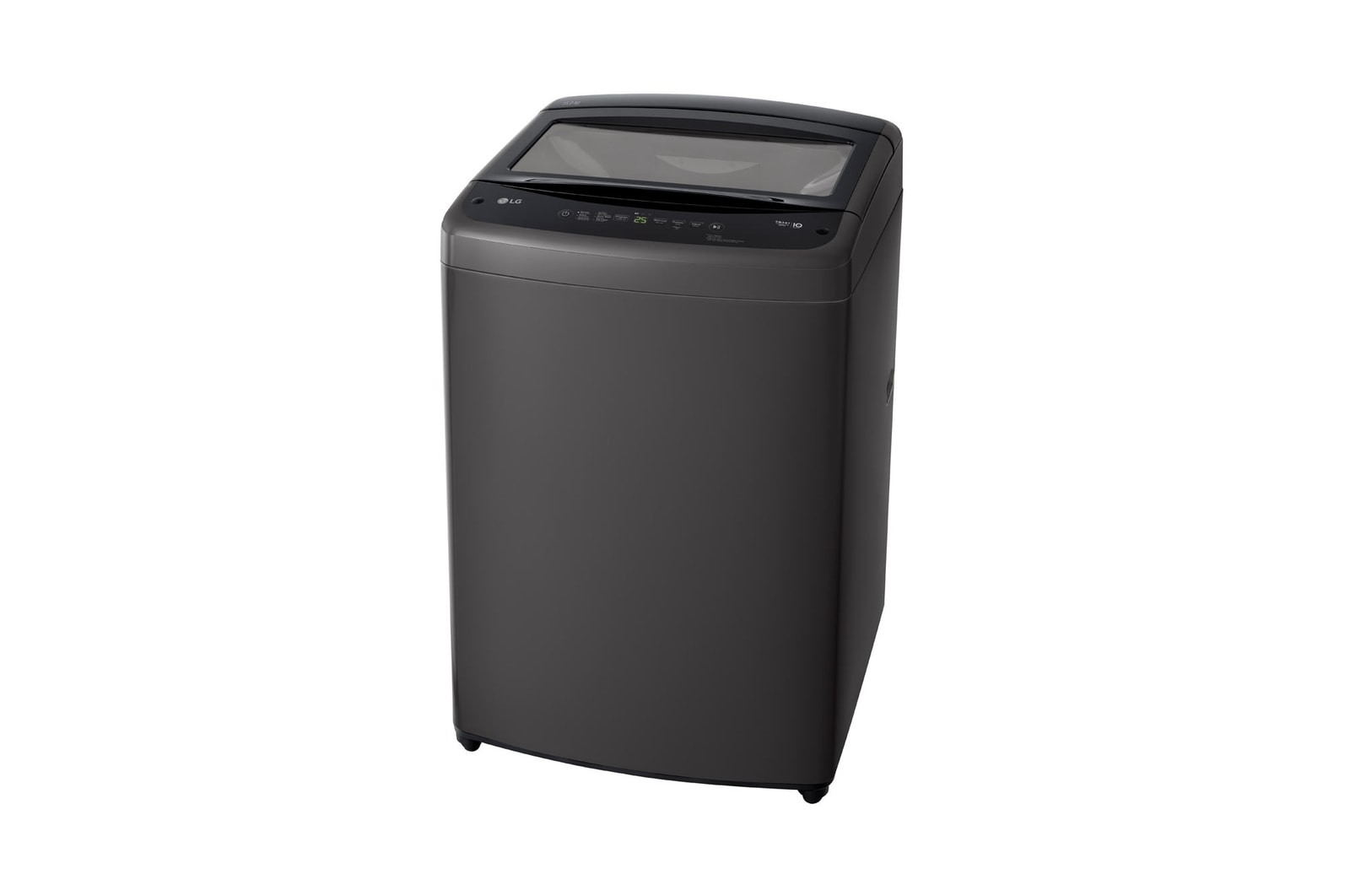 غسالة جديدة علوية التحميل سعة 15 كجم باللون الأسود