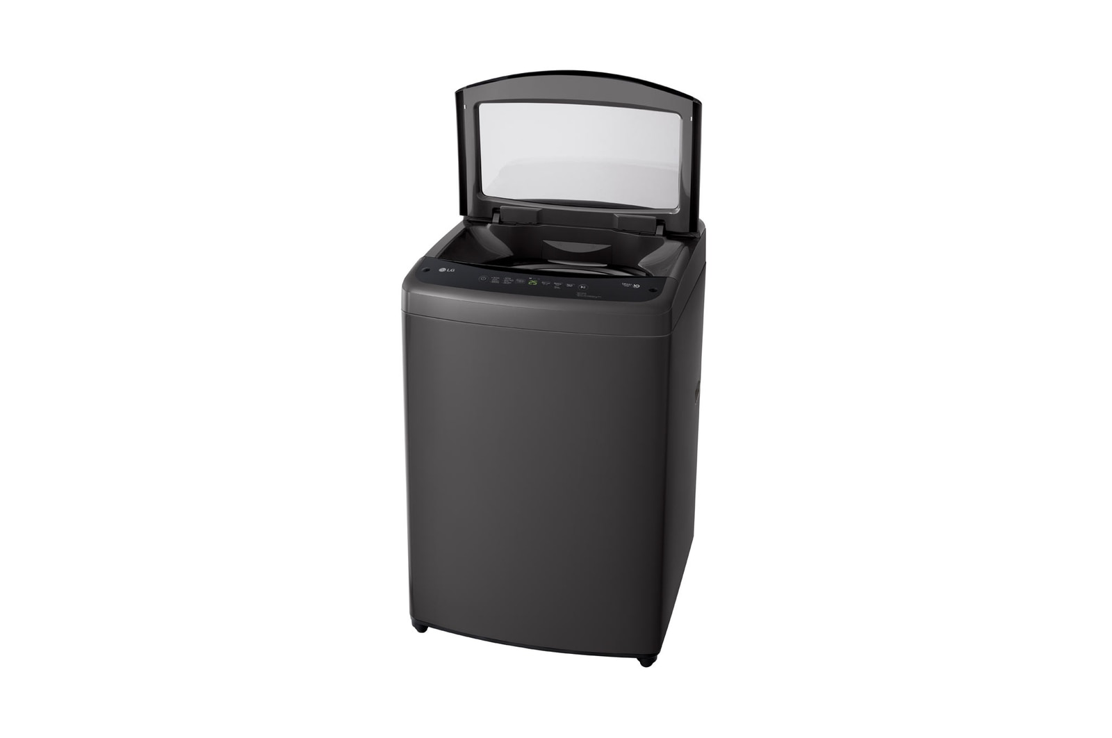 غسالة جديدة علوية التحميل سعة 15 كجم باللون الأسود