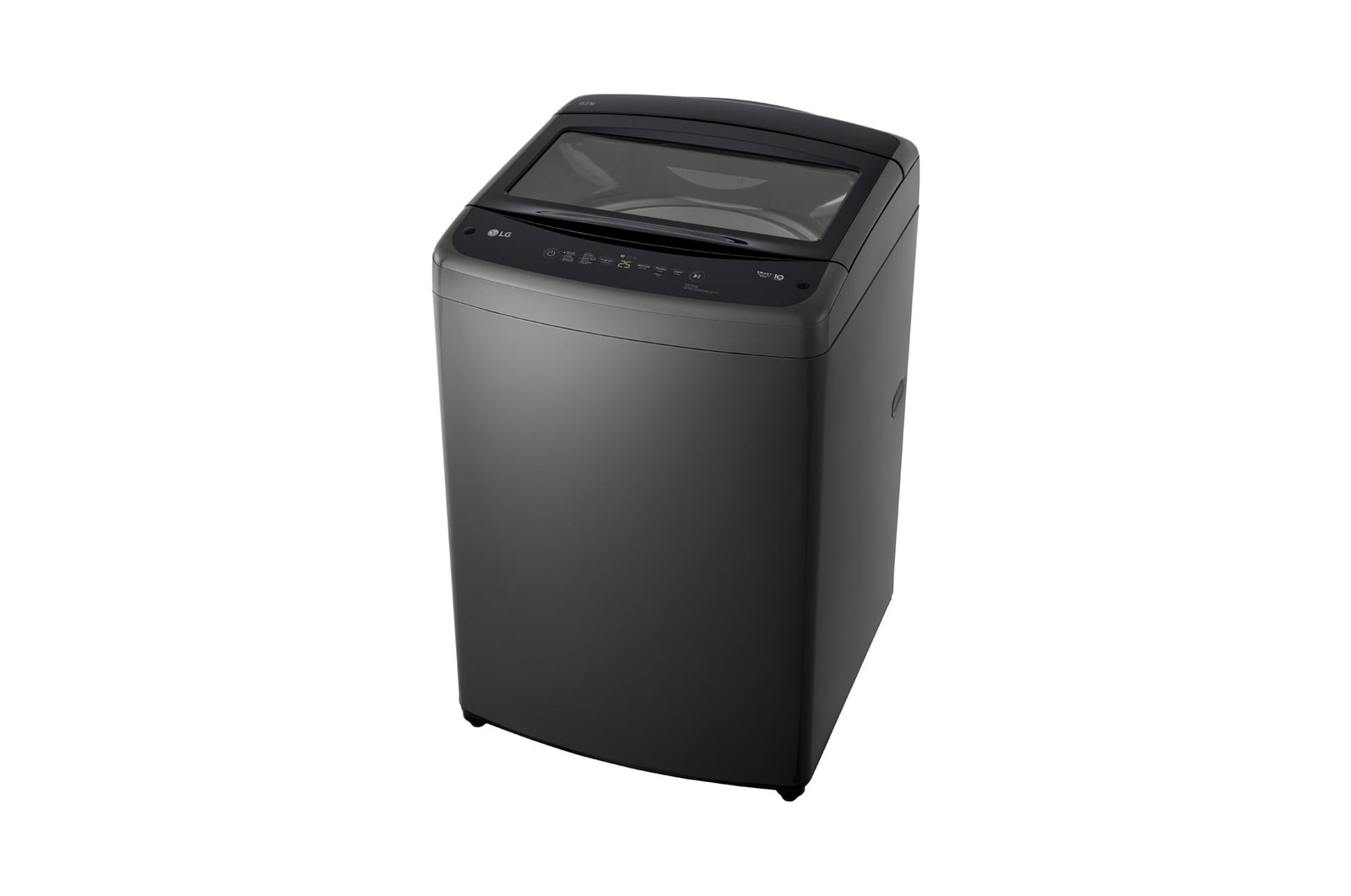 غسالة جديدة علوية التحميل سعة 15 كجم باللون الأسود