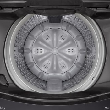 غسالة جديدة علوية التحميل سعة 15 كجم باللون الأسود