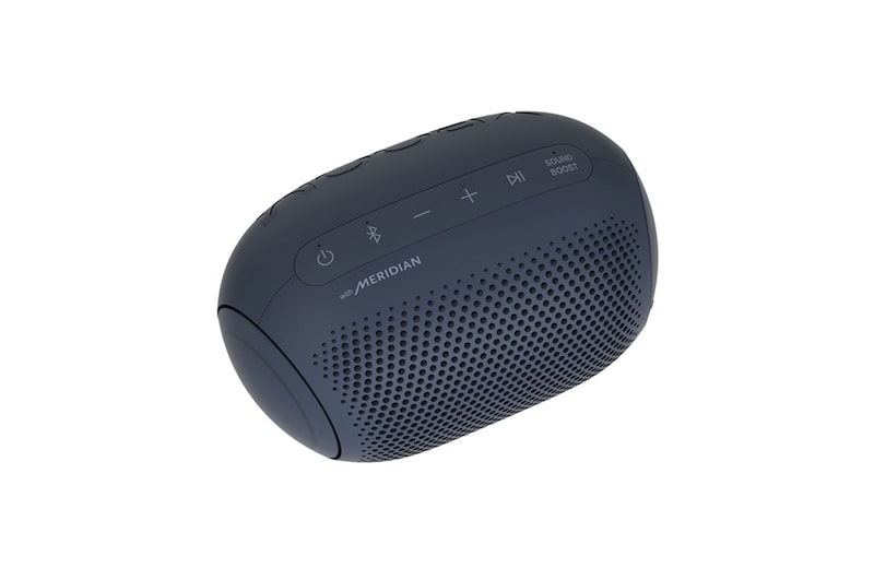 LG XBOOM Go PL2 Portable Wireless Bluetooth Speaker, IPX5 Water-Resistant Compact Wireless Party Speaker with up to 10 Hours playback, Black, PL2