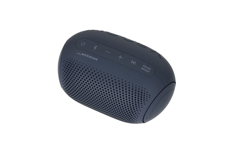 LG XBOOM Go PL2 Portable Wireless Bluetooth Speaker, IPX5 Water-Resistant Compact Wireless Party Speaker with up to 10 Hours playback, Black, PL2