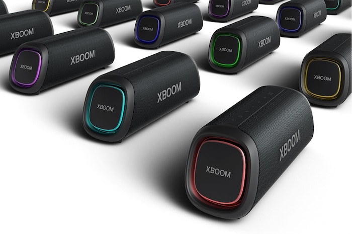 LG XBOOM Go Portable Speaker, Bass Boost - XG7QBK, XG7QBK