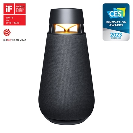 【２個】LG XBOOM 360 XO3QBK ブラック ワイヤレススピーカー Portable Bluetooth Speaker LG XBOOM 360 - XO3QBK | LG UK