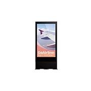 Front view of Outdoor Dispaly 75XE3C-B