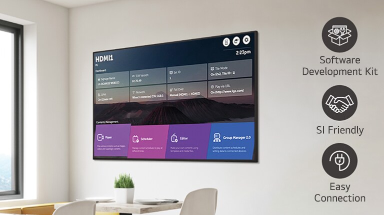 A number of tasks can be done at the same time with the intuitive UI.