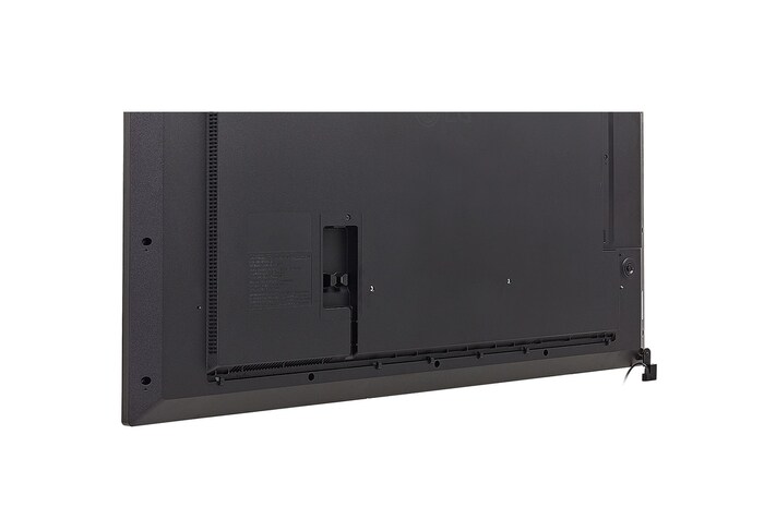 Close-up image of bottom left corner