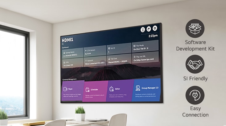 A number of tasks can be done at the same time with the intuitive UI.	