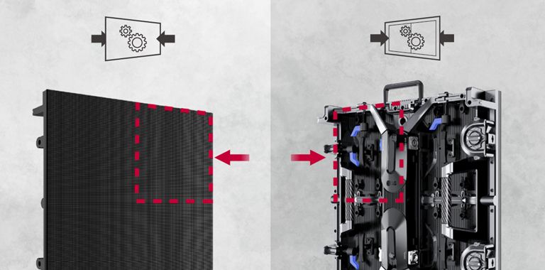 Front and Rear Serviceability