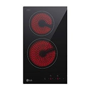 LG Cooktop 4 burners radiant hob 60 cm black, CBEZ2414B