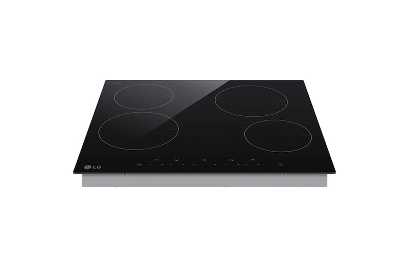 LG Cooktop 4 burners radiant hob 60 cm black, CBEZ2414B