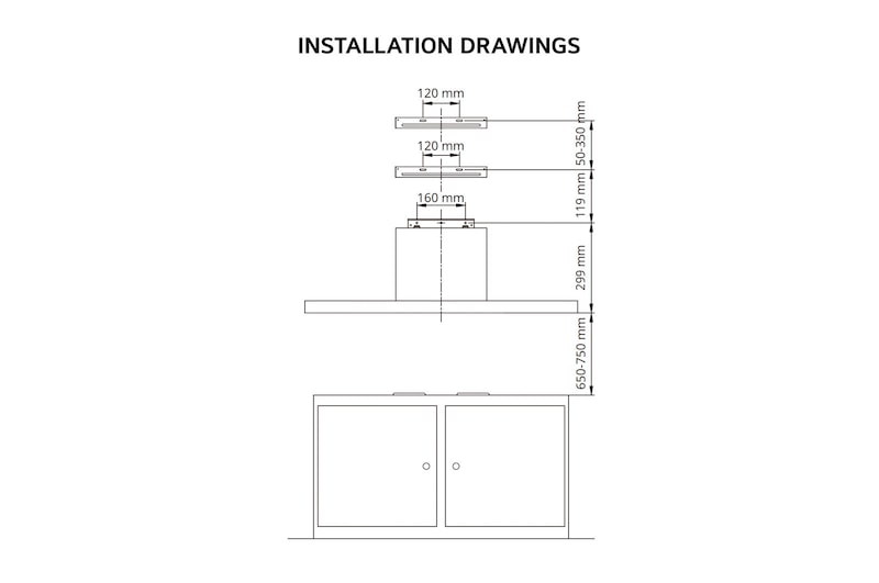 LG Hood 60 cm with Touch Control, HC7Z2425S