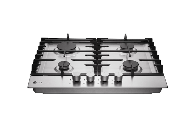 LG Built-in Gas Cooker,4 Burners,Stainless-60CM, HU641BBG