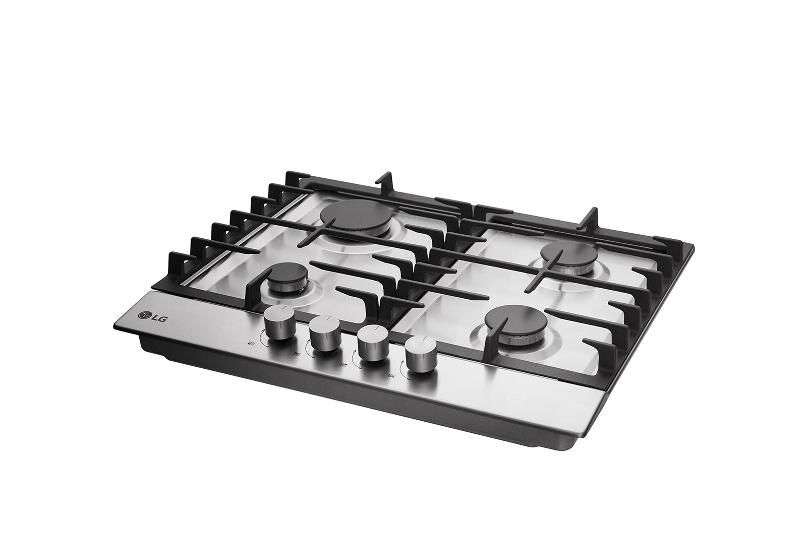 LG Built-in Gas Cooker,4 Burners,Stainless-60CM, HU641BBG