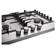 LG Built-in Gas Cooker,4 Burners,Stainless-60CM, HU641BBG
